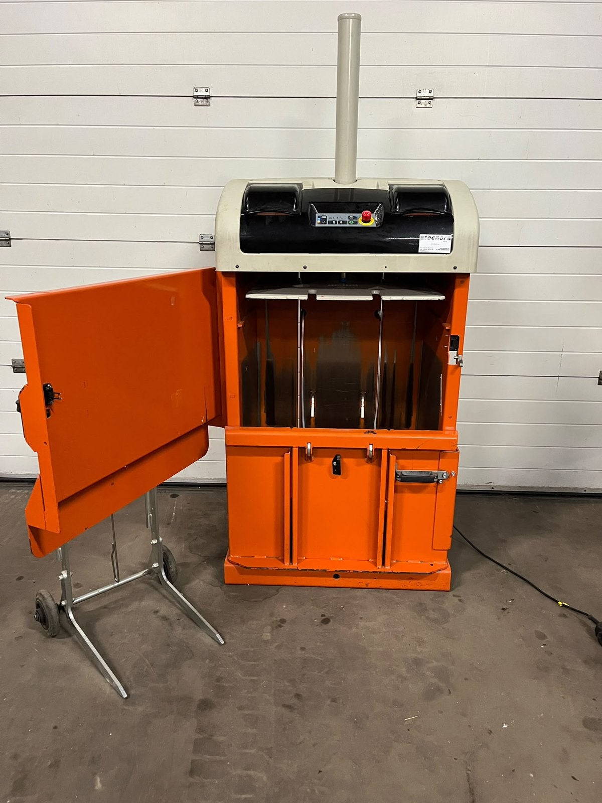 Kartonpers papierpers balenpers afvalpers foliepers recycle, Ophalen of Verzenden, Zo goed als nieuw, Handmatig