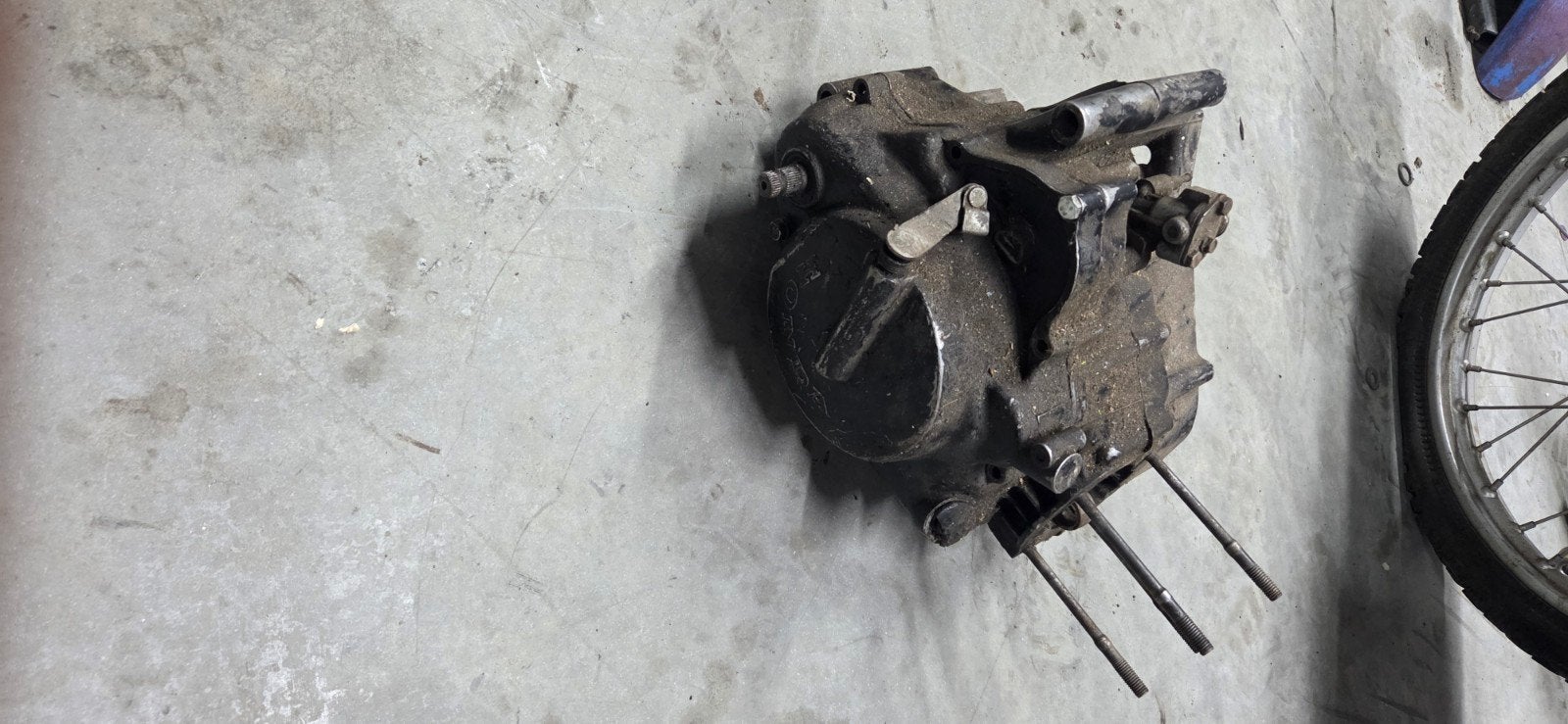Honda mt5 blokje ad01 nette carters, Fietsen en Brommers, Ophalen of Verzenden, Gebruikt, Blok, Honda mt mtx mb mtx mb mbx nsr ns1