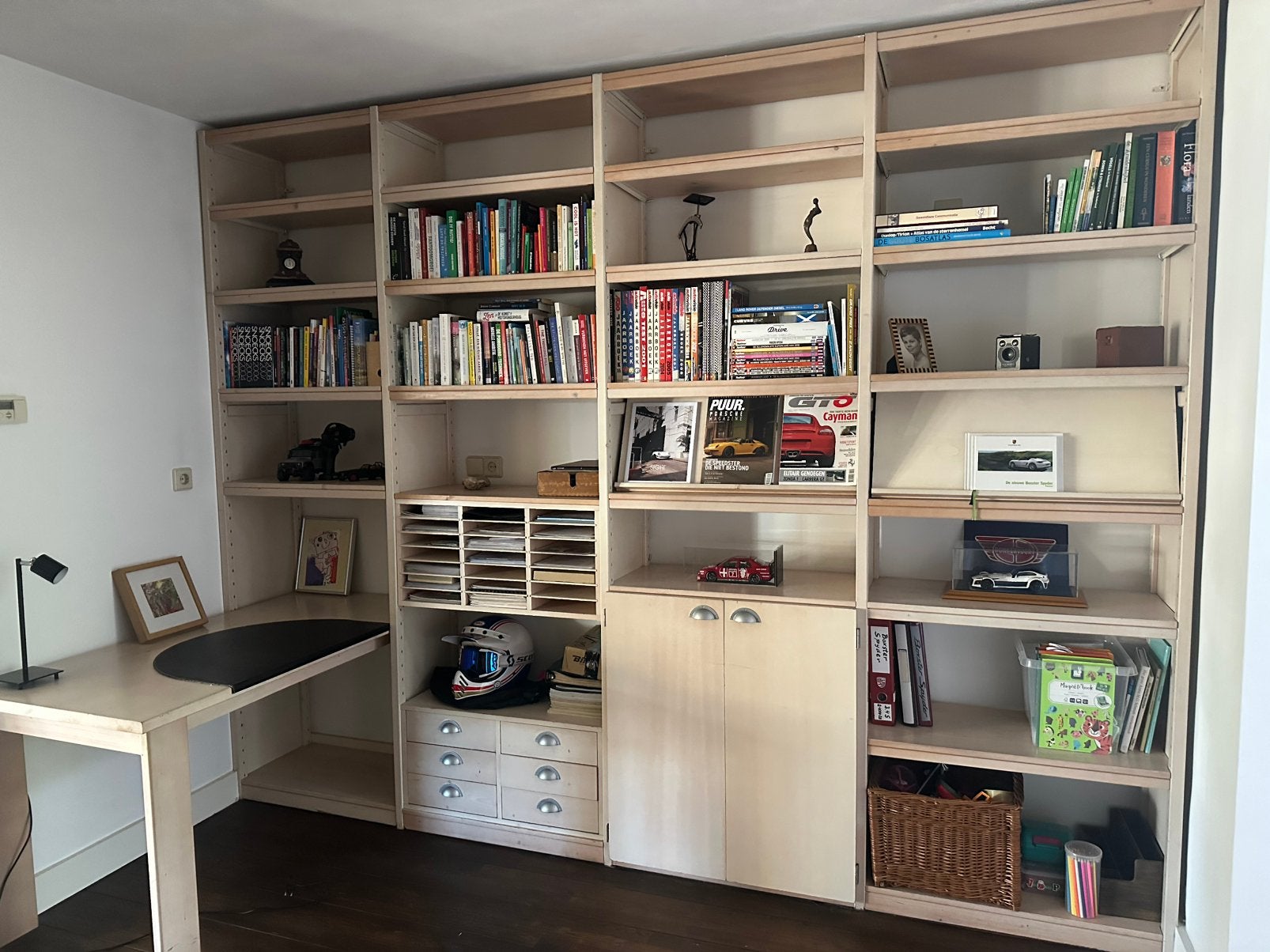 Boekenkast, Ophalen, Gebruikt, 200 cm of meer, 200 cm of meer