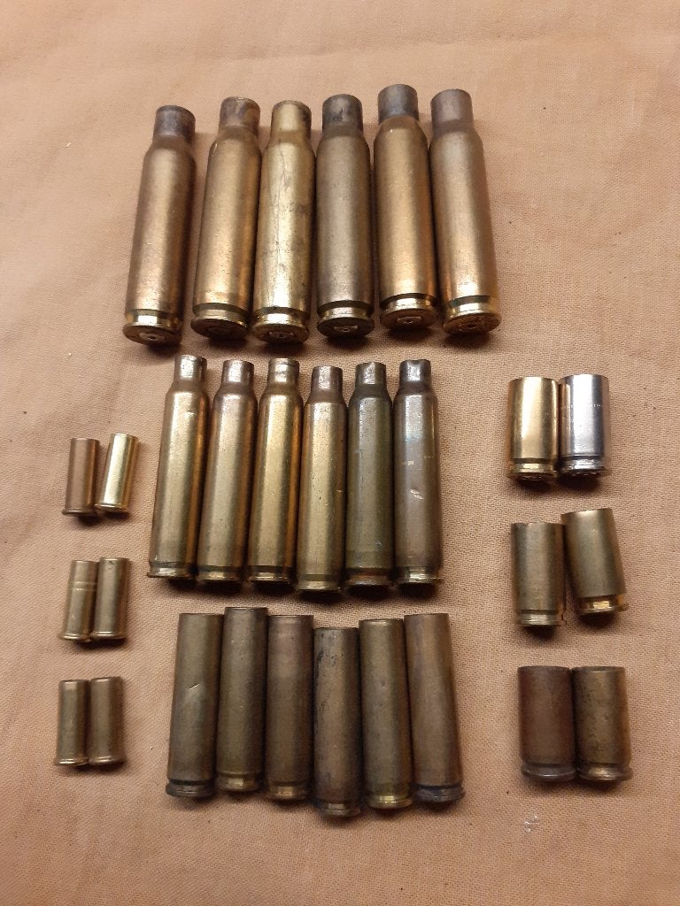 30 verschillende hulzen, onklaar! set18, Verzamelen, Militaria | Algemeen, Ophalen of Verzenden, Landmacht, Amerika, Hulzen of Bodemvondsten