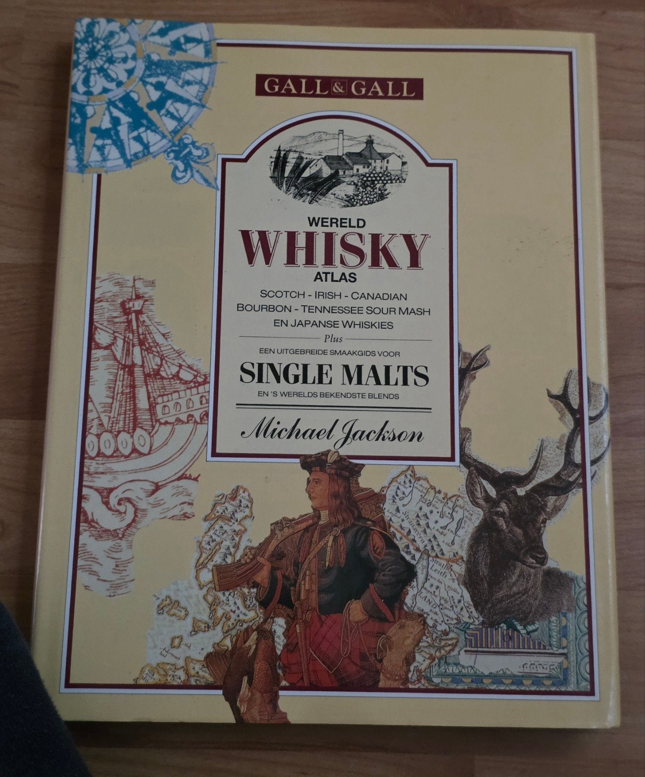Wereld Whisky Atlas - Michael Jackson (Gall & Gall), Ophalen of Verzenden