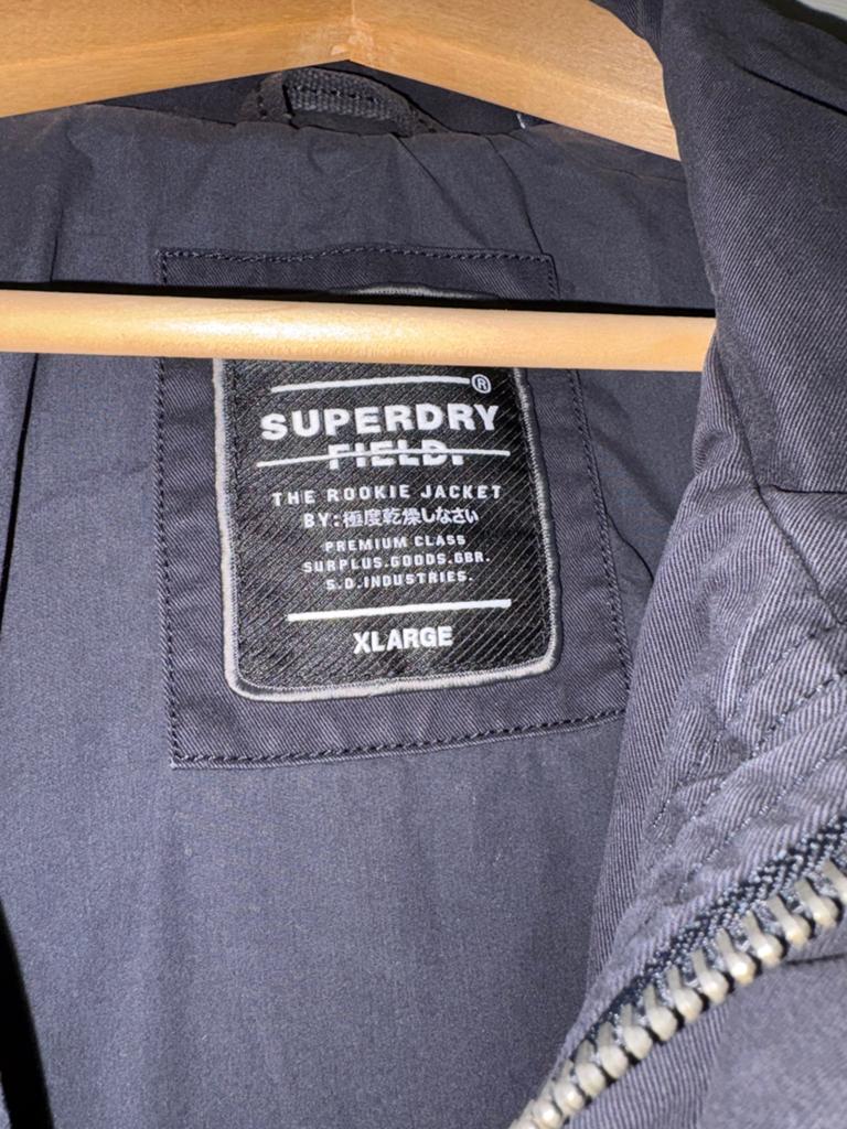 Nette Superdry heren zomerjas - The Rookie Jacket, Ophalen of Verzenden, Gedragen, Blauw