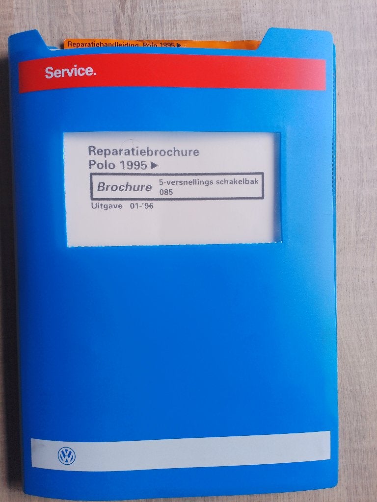 Vw Polo 6N + GTi dealer werkplaatsboek versnellingsbak 085, Verzenden, Zo goed als nieuw, Volkswagen