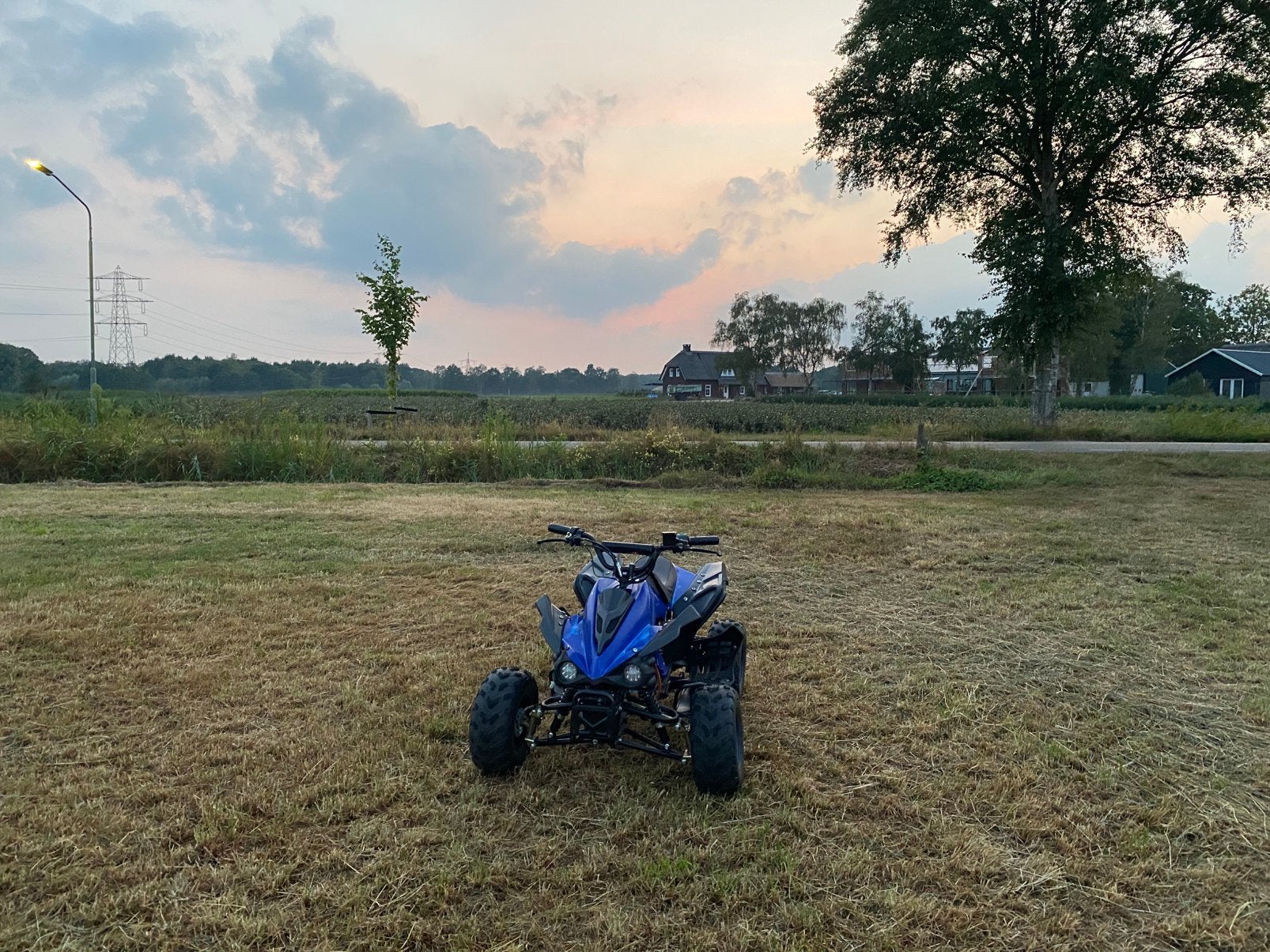 1000w quad elektrisch, Ophalen, Zo goed als nieuw, Schijfrem, Overige typen
