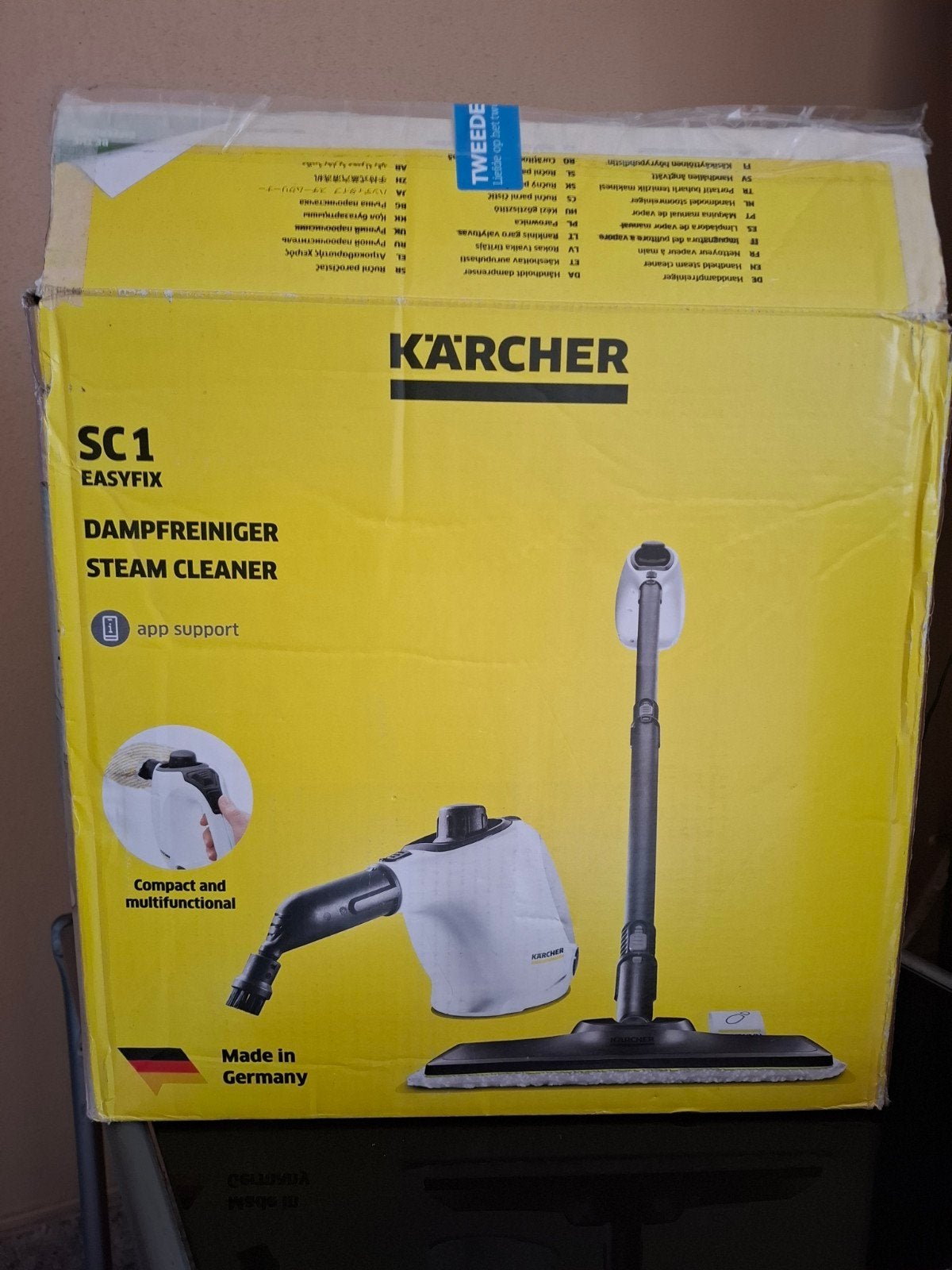 Kärcher SC1 EasyFix Stoomreiniger - Tweedekans, Ophalen of Verzenden