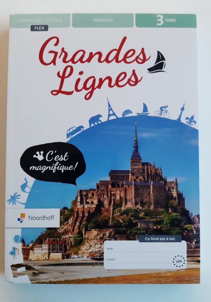 Grandes Lignes Flex 3 VWO cahier d'activités A en B, Boeken, Ophalen of Verzenden, Nieuw, VWO, Frans