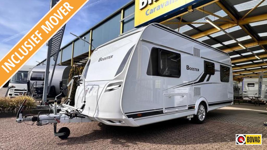 Tabbert Rossini Booster 490 TD BOMVOL!, Caravans en Kamperen, Rondzit, Tabbert, Bedrijf, 5 tot 6 meter