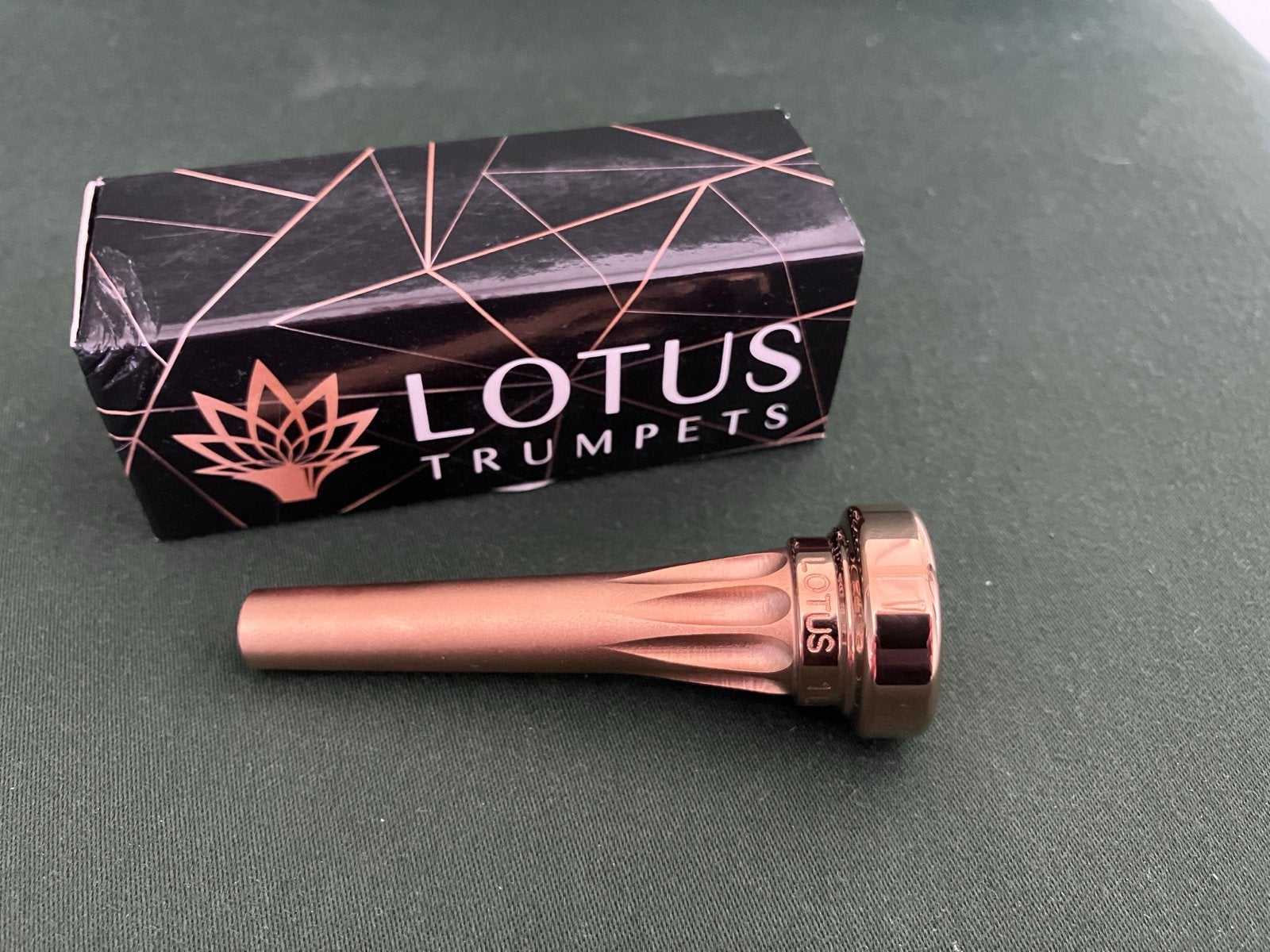 Lotus 1L2 Brass Gen3 Trompet Mondstuk - Als Nieuw, Ophalen of Verzenden, Zo goed als nieuw, Bes-trompet