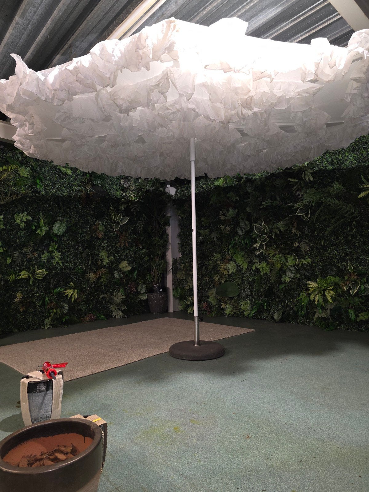 Borek evenement parasol 4m - Perfect voor bruiloften!, Ophalen of Verzenden