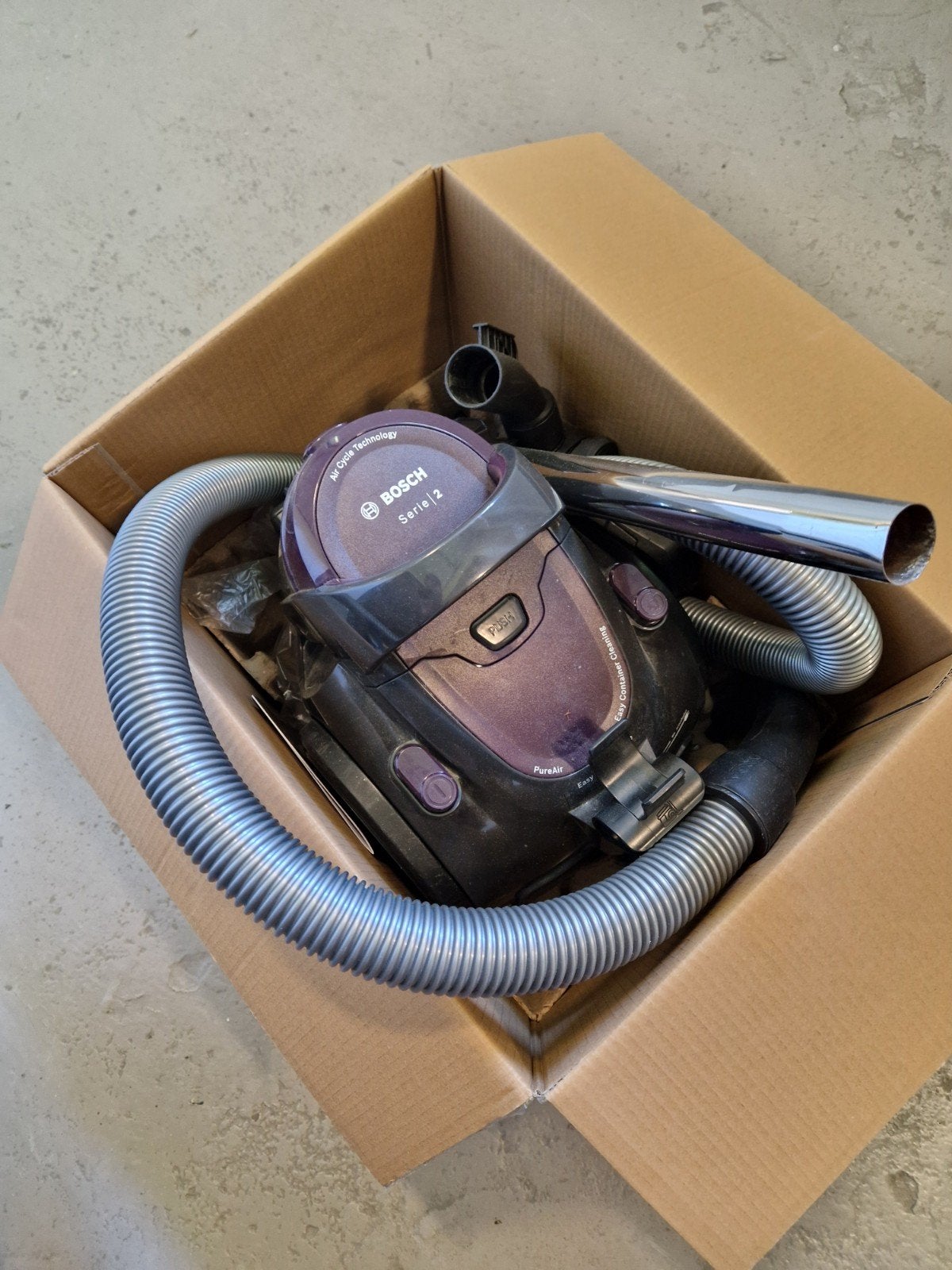 Bosch stofzuiger - Zie mijn andere adve, Stofzak, Gebruikt, Bosch, Ophalen of Verzenden