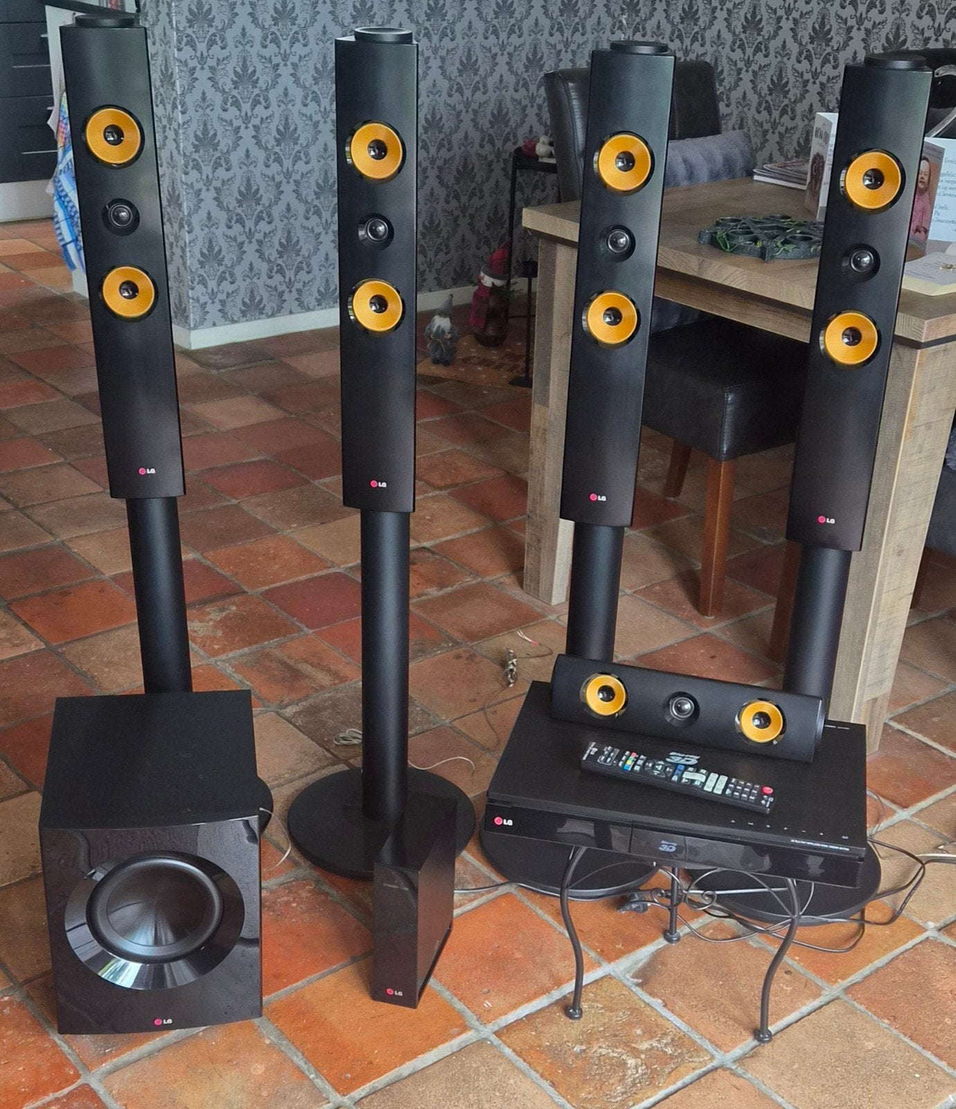 LG BH7540TW, Ophalen, Gebruikt, Dvd-speler, LG
