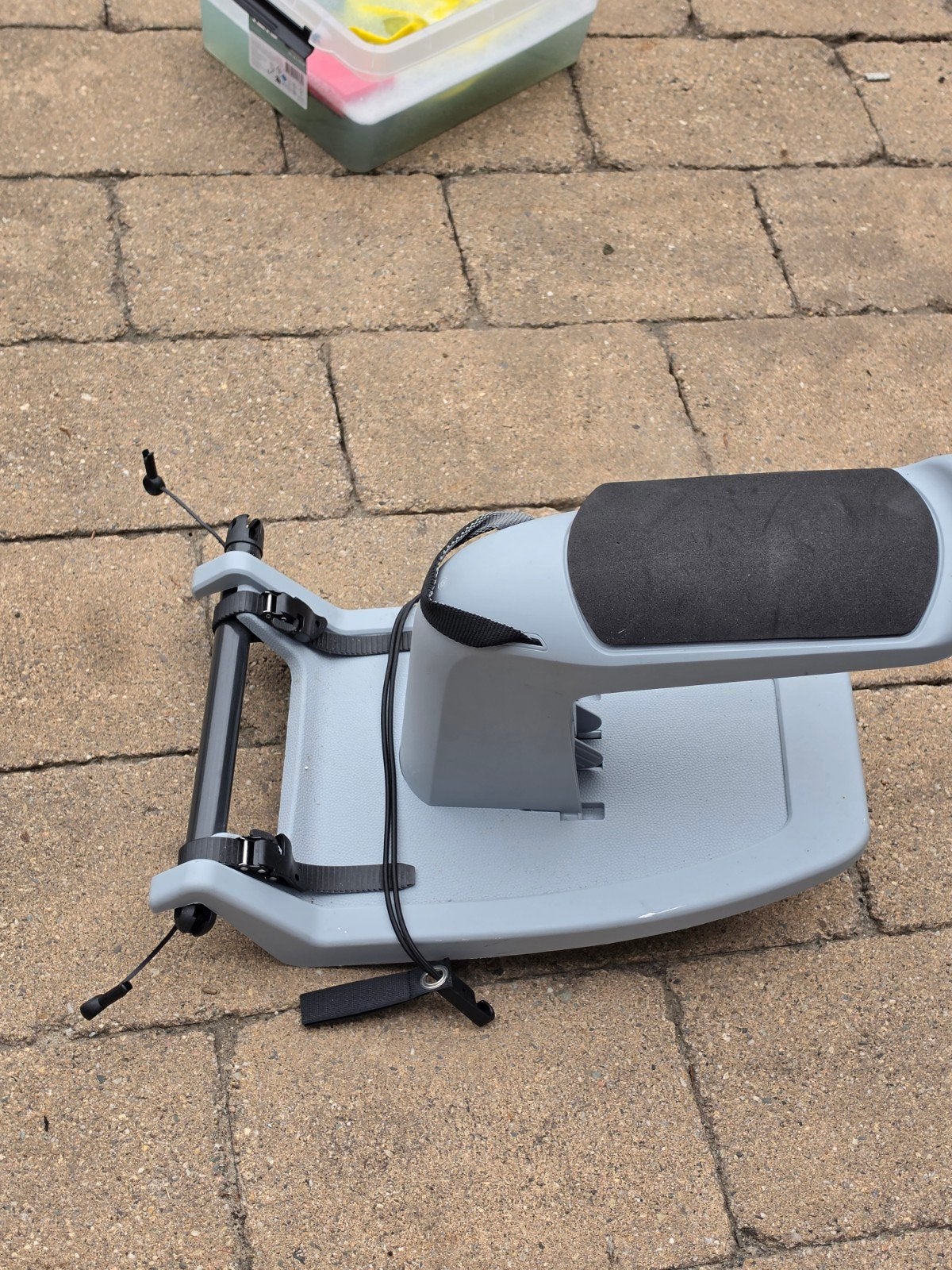 EVE Kids Kid-Sit meerijdplankje met zitje + adapter, Ophalen, Gebruikt