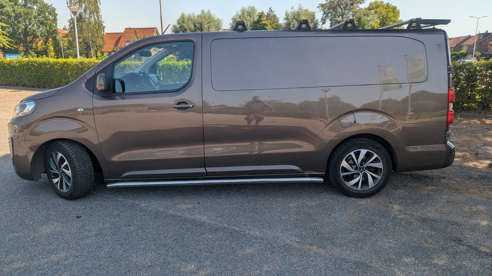 Citroen Jumpy  Business L3 ,3 zits 115000 km automaat 2019, 3000 kg, Bruin, Diesel, Particulier