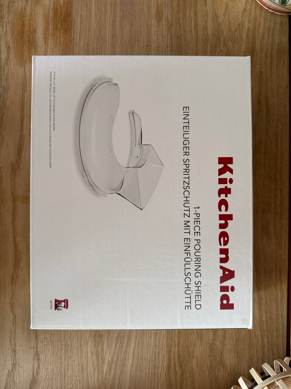 KitchenAid spatdeksel/schenkschild voor 6,9 L kom, Ophalen of Verzenden, Nieuw