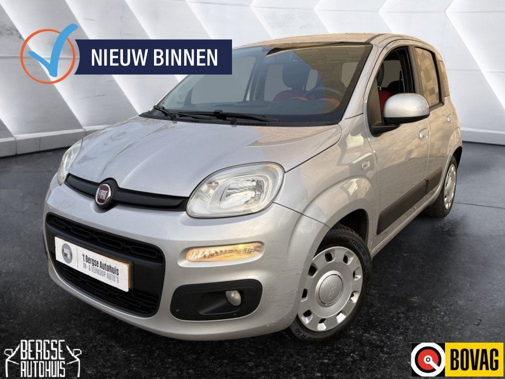 Fiat Panda 0.9 TwinAir Lounge Airco City Nap (bj 2013), Euro 5, Stof, Gebruikt, Panda