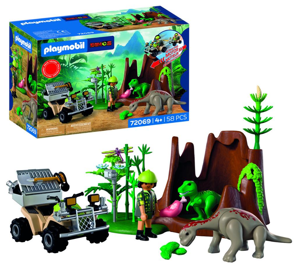 PLAYMOBIL 72069 Dino Schuilplaats 58 delig, Ophalen of Verzenden, Nieuw, Complete set