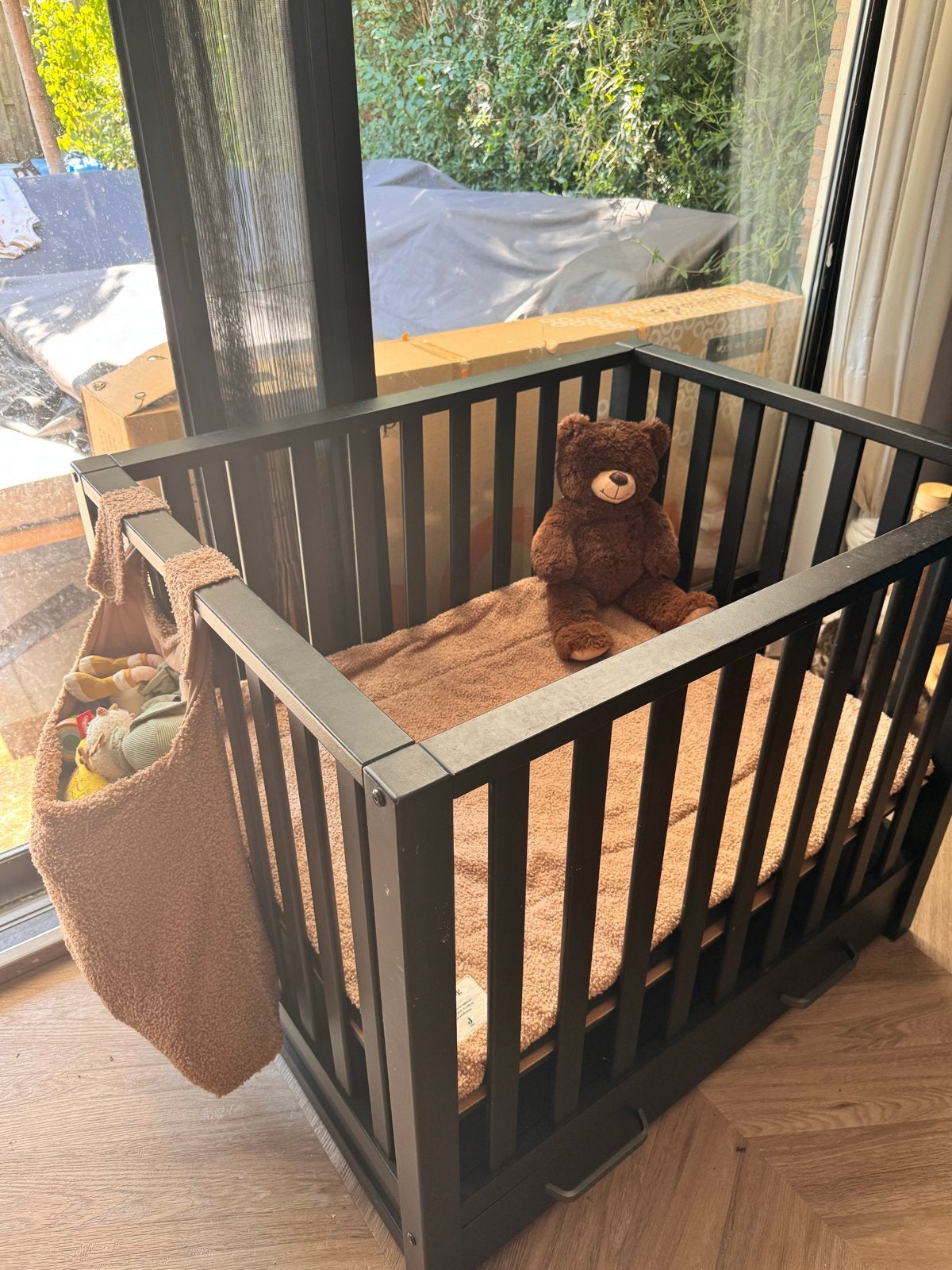 TWF box met laden, matras, boxkleed en boxzak Jollein, Kinderen en Baby's, Ophalen, Gebruikt, Vierkant, Boxkleed