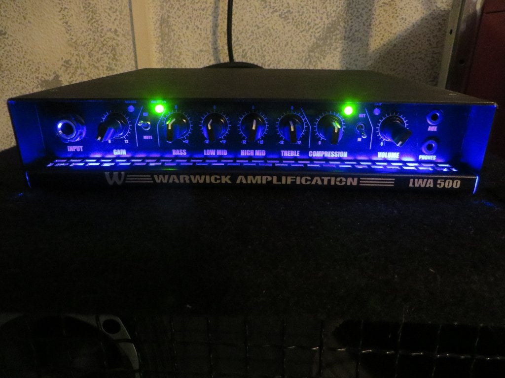 Warwick LWA 500 / Eden EX-110 cab, Muziek en Instrumenten, Versterkers | Bas en Gitaar, Ophalen of Verzenden, Zo goed als nieuw