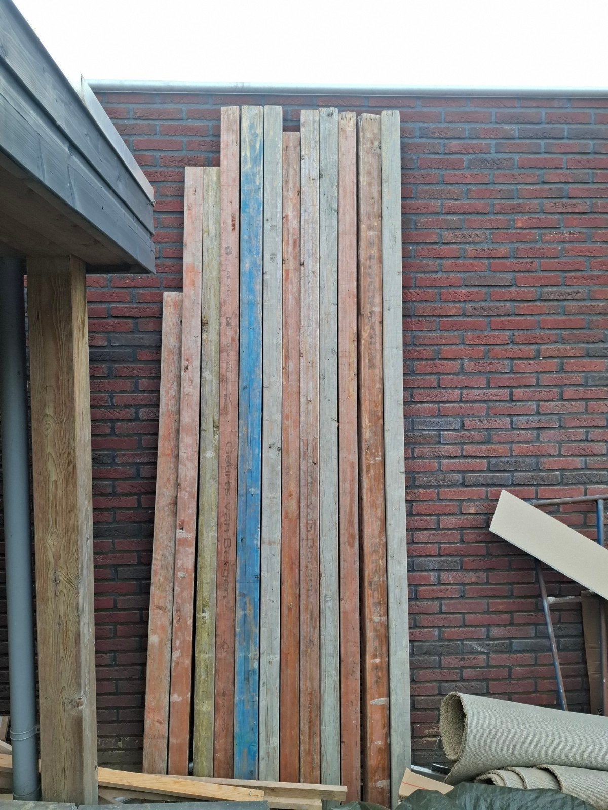 Metselprofielen metsel profiel GOEIE KWALITEIT!, Ophalen, Gebruikt, Overige typen, Overige houtsoorten