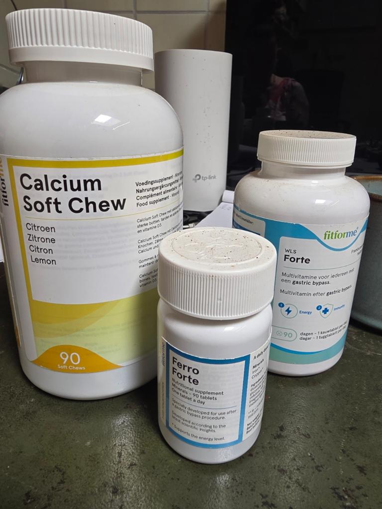 Fitforme supplementen: Calcium, Ferro Forte, WLS Forte, Ophalen of Verzenden