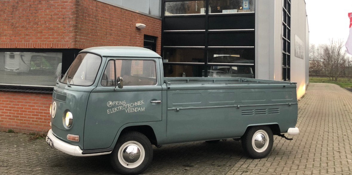 Volkswagen pickup T2 met schade, Ophalen, Volkswagen