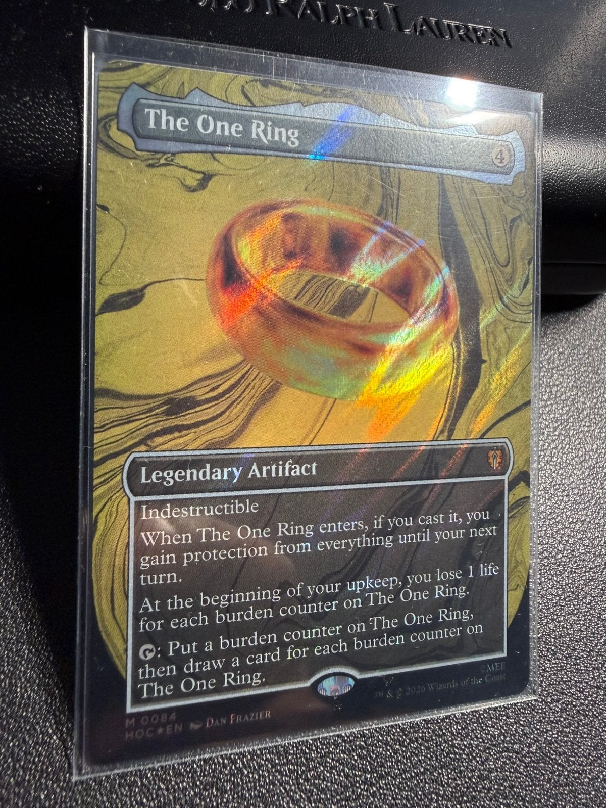 MTG - The One Ring Surge Foil, Hobby en Vrije tijd, Verzamelkaartspellen | Magic the Gathering, Ophalen of Verzenden, Nieuw, Losse kaart