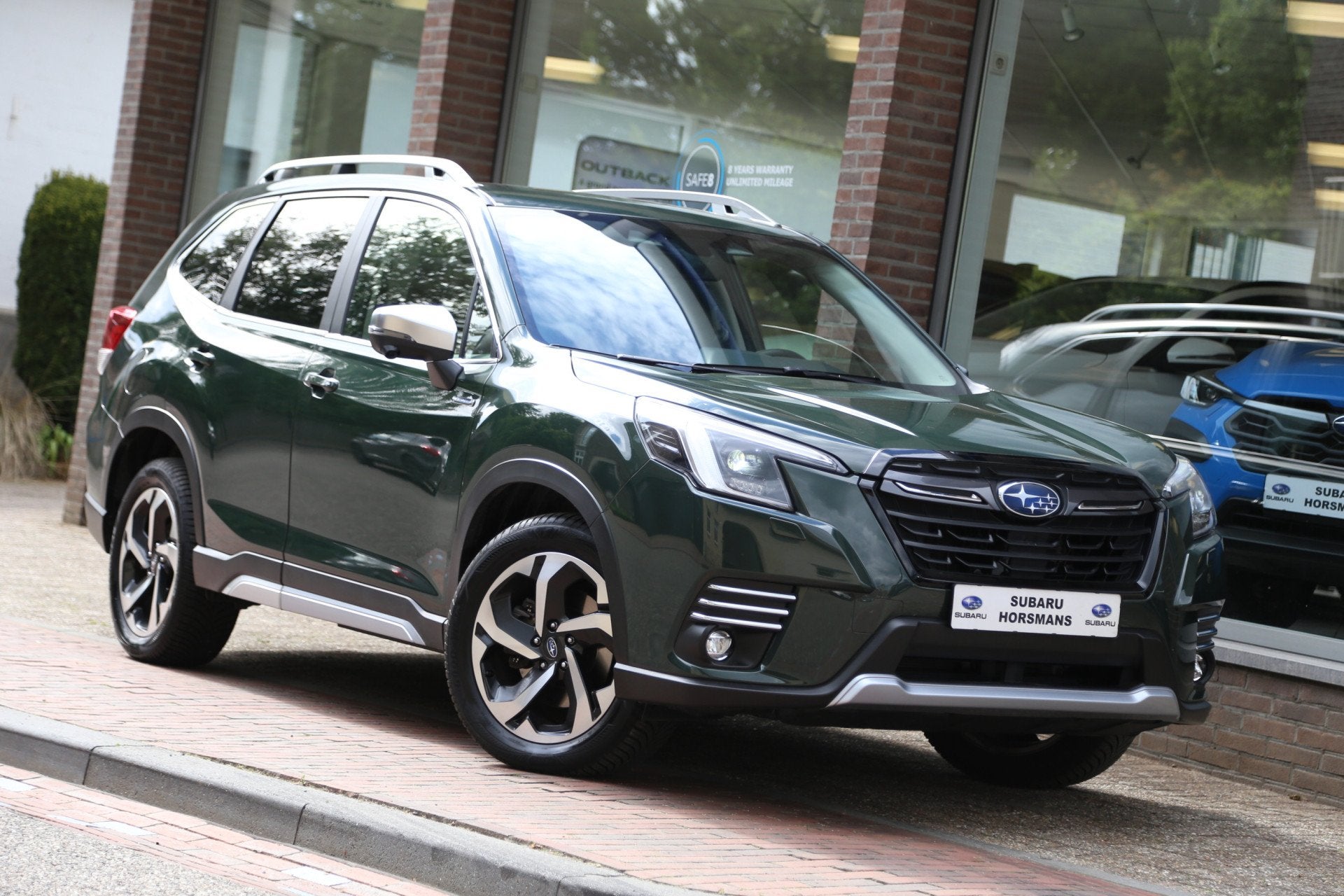 Subaru Forester 2.0i e-BOXER Premium Schuifdak Leer Navi HK, Auto's, Subaru, Automaat, 4 cilinders, 150 pk, Leder