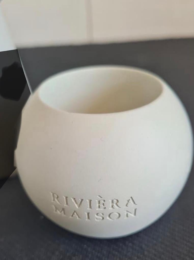 Riviera Maison waxinelichthouder Votive (6 stuks), Overige materialen, Wit, Ophalen of Verzenden, Zo goed als nieuw
