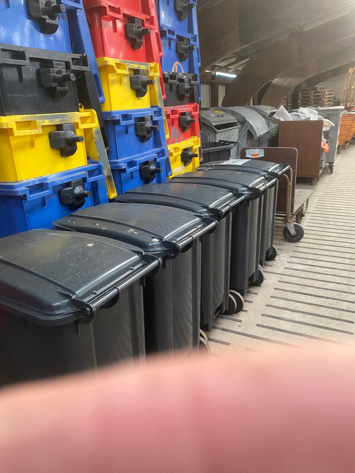 afvalcontainers 1100 -660-770 kliko / otto 120-140-240-360, 40 liter of meer, Ophalen, Kunststof