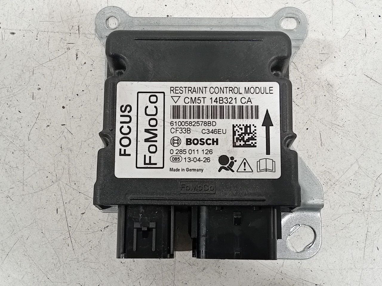 Airbag module Ford Focus, Onderdelen@venauto.nl, Van der Ven Autorecycling B.V., Gebruikt, Ettenseweg 76, 4706 PB Roosendaal, The Netherlands