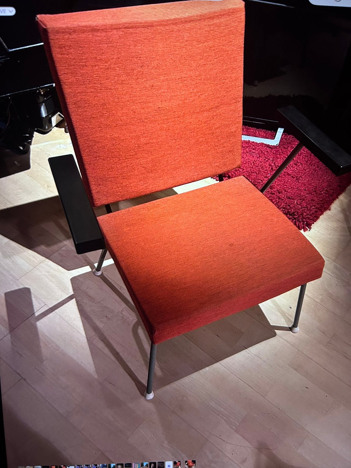 Gispen 1401 . Ontwerp Rietveld., Huis en Inrichting, Stoelen, Ophalen, Zo goed als nieuw, Eén