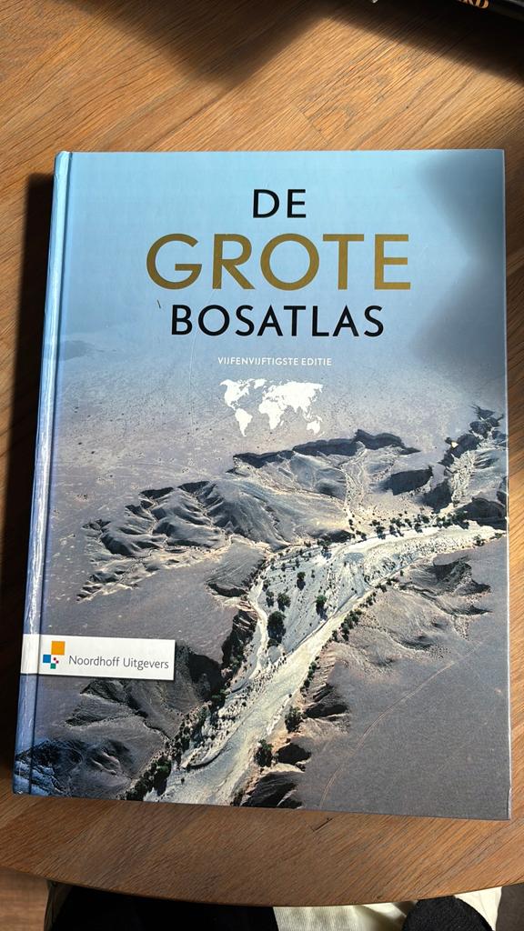 De Grote Bosatlas, Boeken, Atlassen en Landkaarten, Bosatlas, Verzenden, 2000 tot heden, Zo goed als nieuw