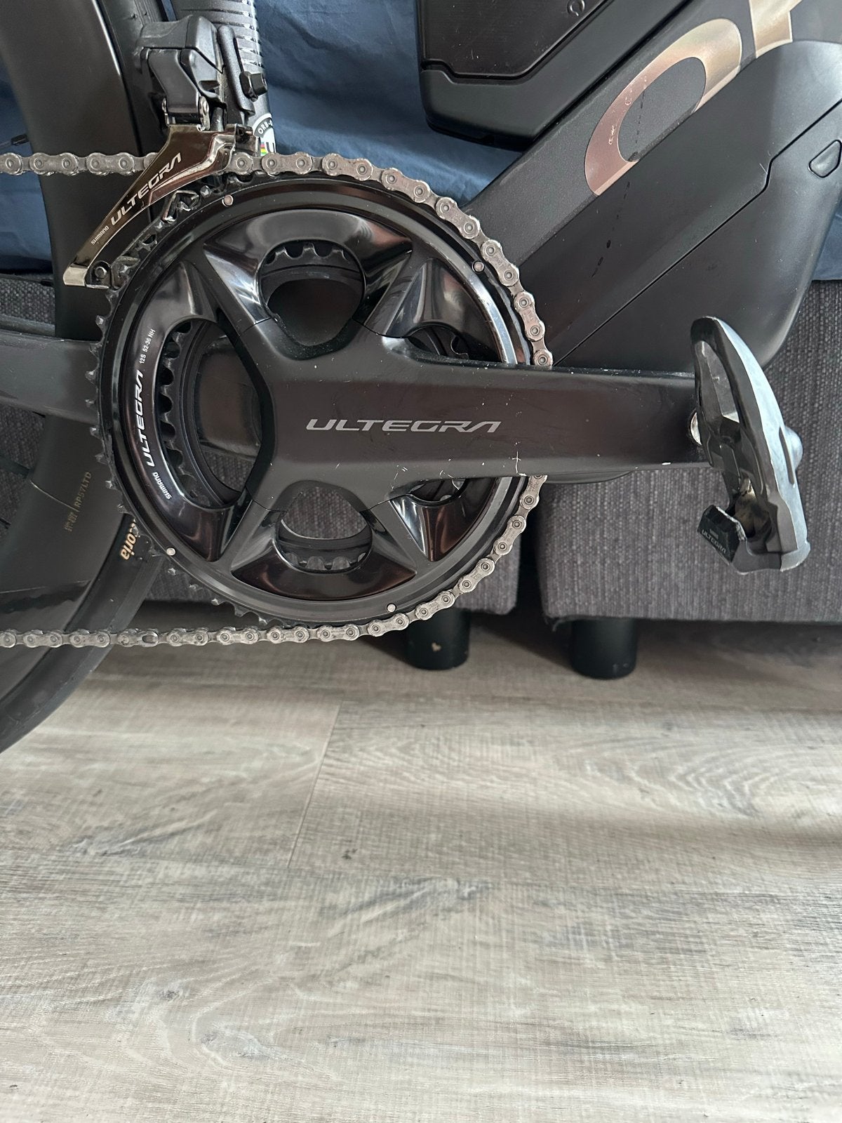 Shimano Ultegra FC-R8100 met 4iiii powermeter (170mm), Zo goed als nieuw, Aluminium, Racefiets, Ophalen