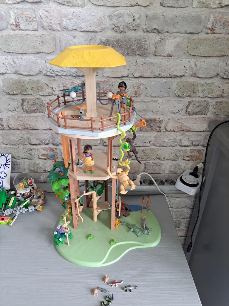 Playmobil Wiltopia Onderzoeksstation met Dieren, Ophalen, Zo goed als nieuw