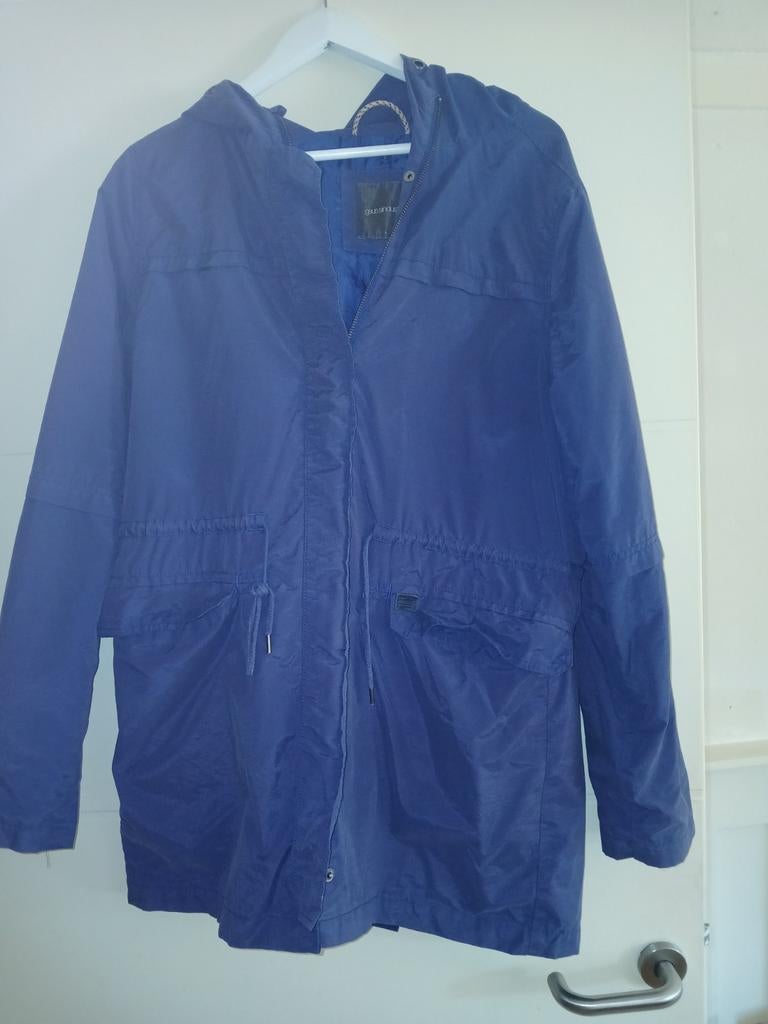 Dames tussen jas, Ophalen, Gedragen, Blauw, Jas of Mantel
