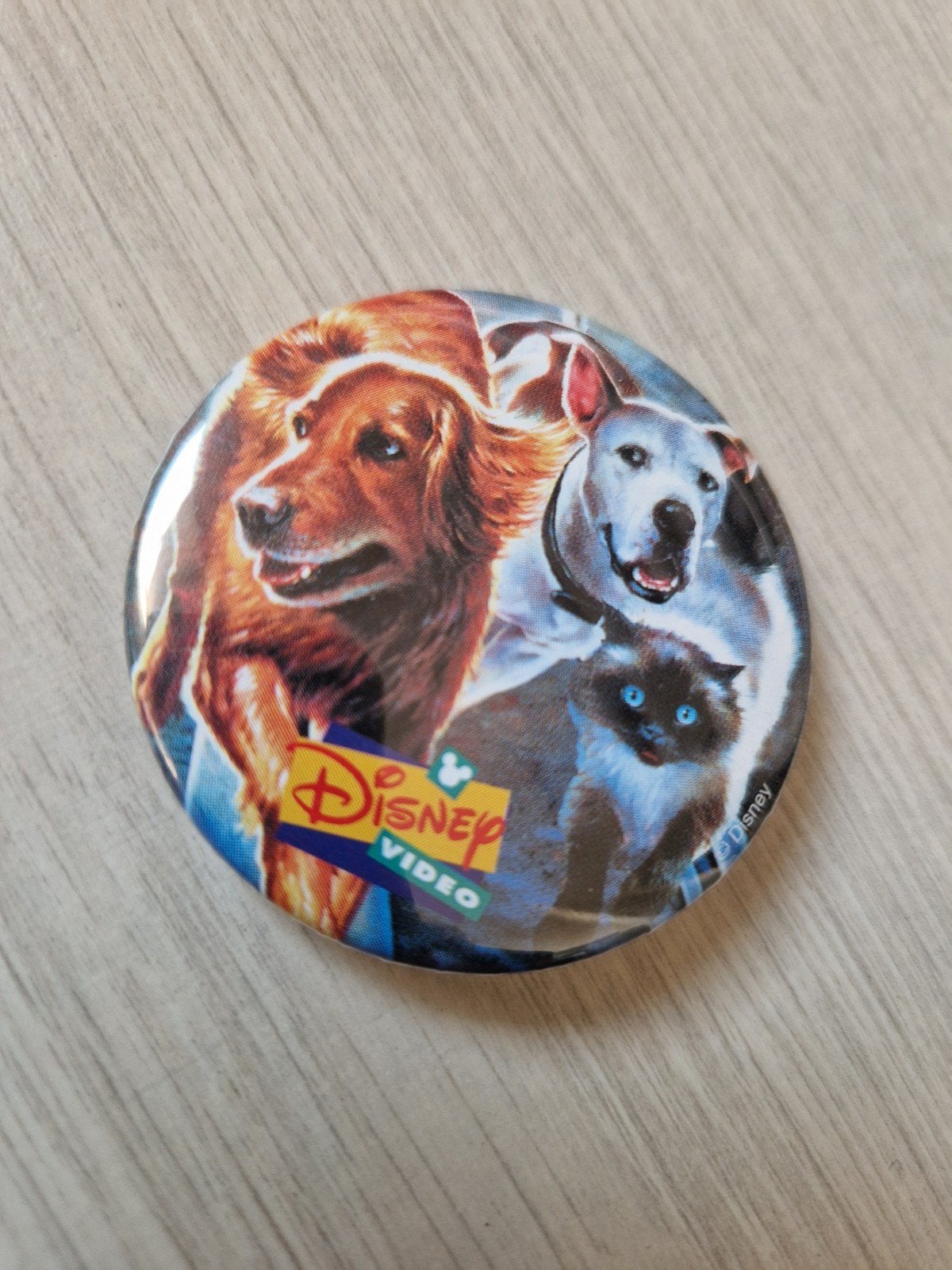 1996 button homeward bound lost in san francisco speldje, Ophalen of Verzenden, Overige figuren