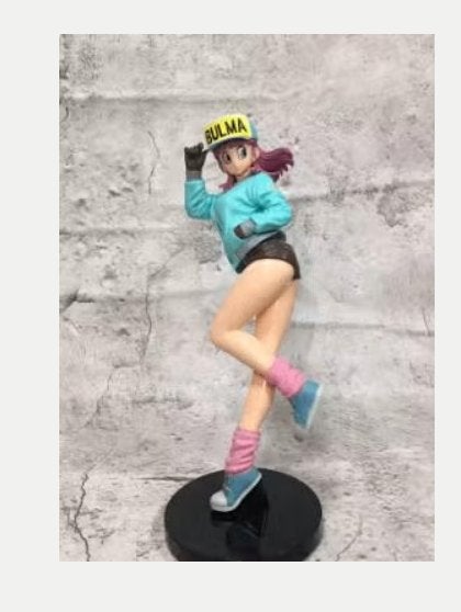 Dragonball Z figuur Sexy Bulma met pet blauw (26cm)