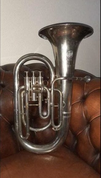 Prachtig Bariton Bes Tuba C. Mahillon Vintage instrument, Muziek en Instrumenten, Ophalen of Verzenden, Gebruikt, Overige typen