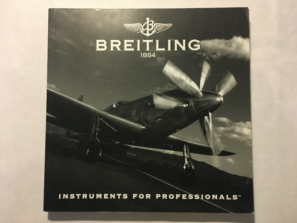Breitling Chronolog 05 catalogus folder brochure 2004 2005, Breitling, Polshorloge, Goud, 1960 of later