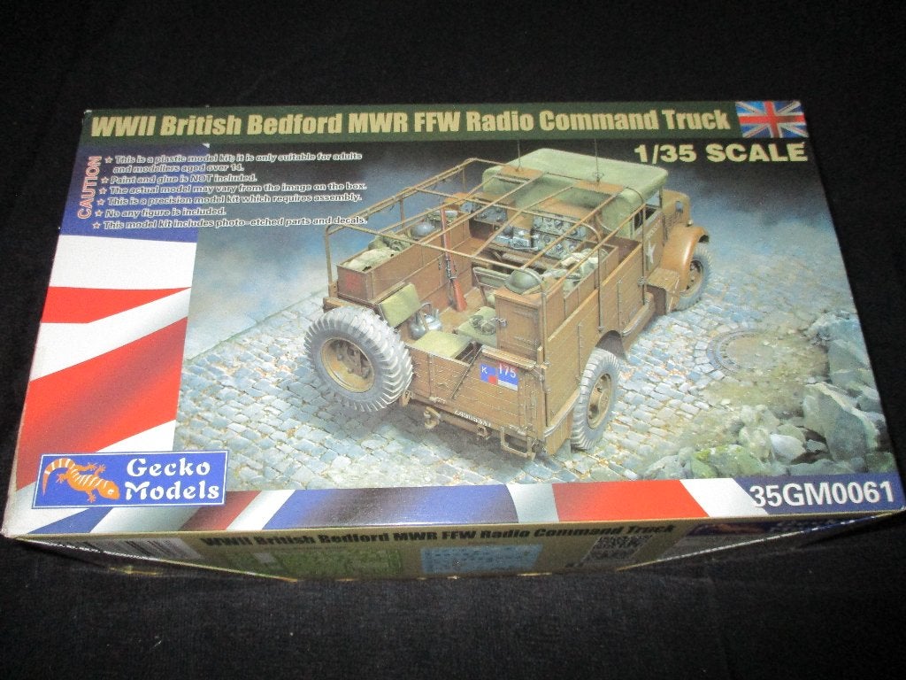 H-830,GECKO MODELS 1-35,NO,35GM0061,WWII British Bedford MWR, Overige merken, 1:32 tot 1:50, Overige typen, Nieuw