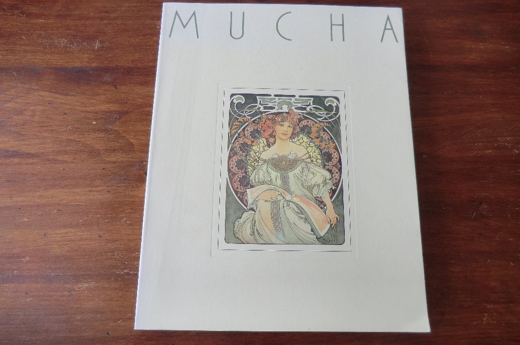 boek - Alphonse Mucha - the 50th year anniversary exhibition, Ophalen of Verzenden, Zo goed als nieuw, Schilder- en Tekenkunst