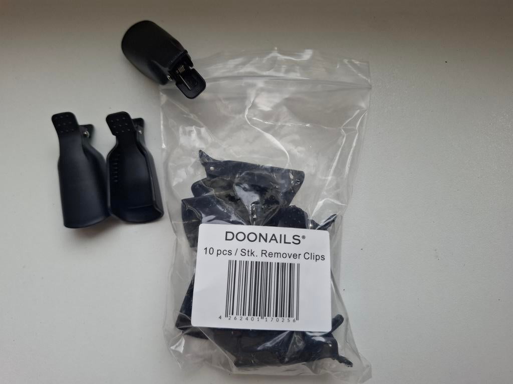 DOONAILS Remover Clips - 10 stuks voor nagelverwijdering, Ophalen of Verzenden, Zo goed als nieuw