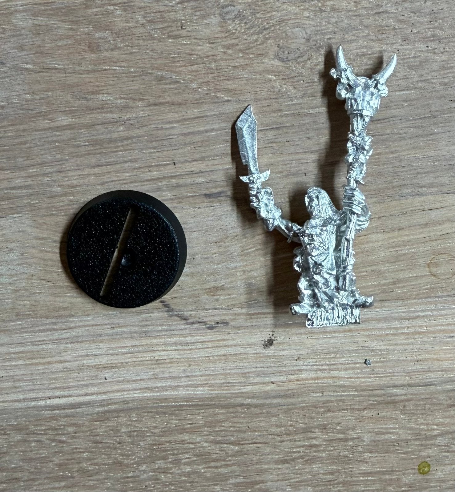 Warhammer Nightgoblin Shaman (metal) #3, Hobby en Vrije tijd, Ophalen of Verzenden, Zo goed als nieuw, Warhammer