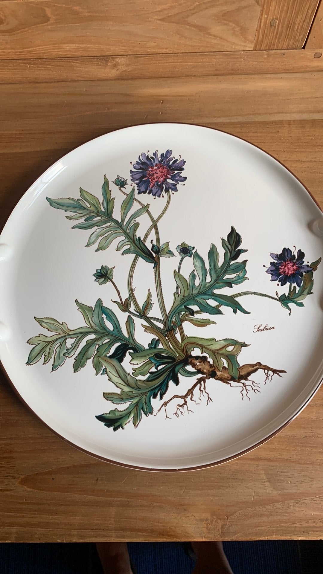 Taart schaal Villeroy & Boch Botanica zgan, Ophalen
