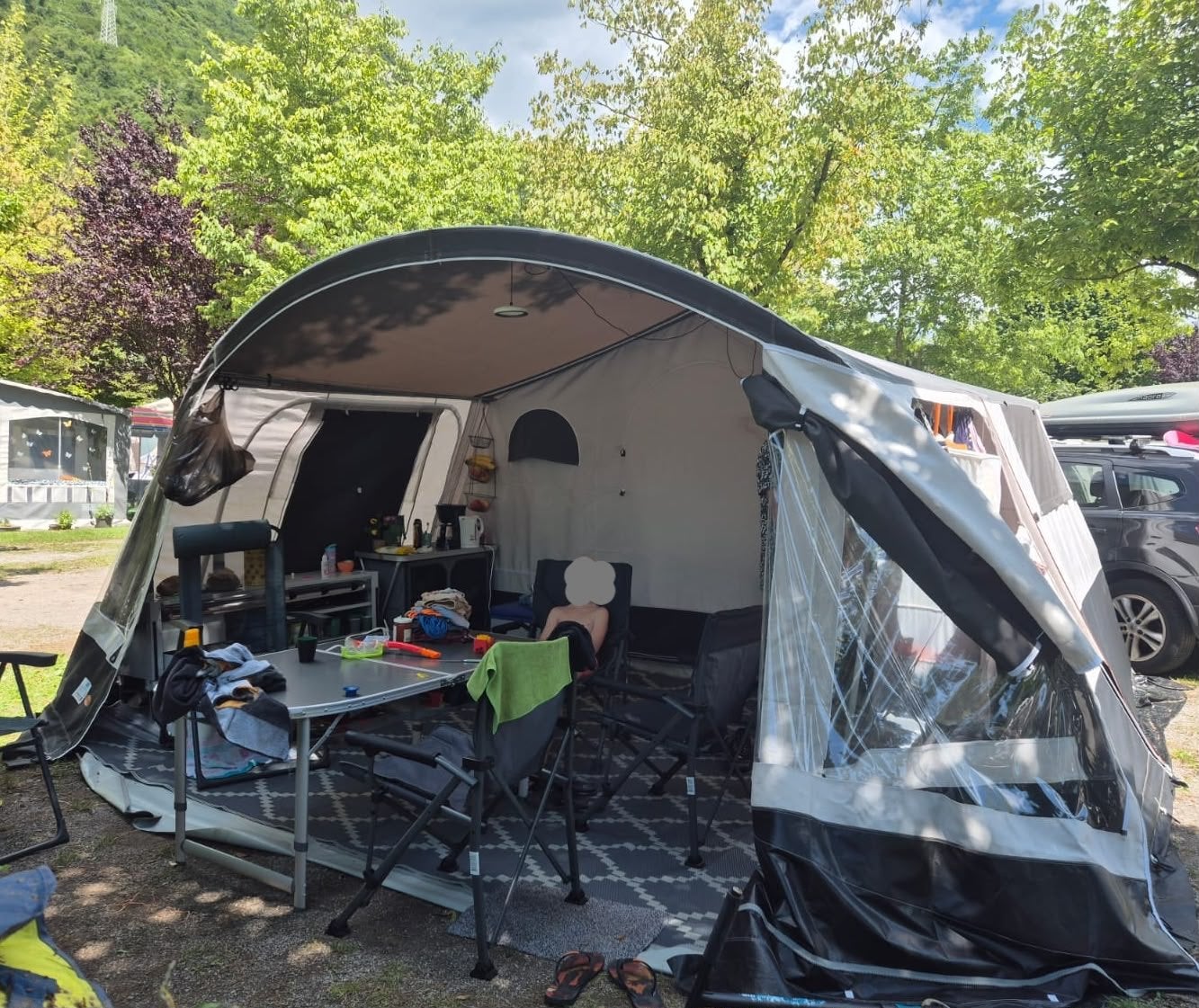 Ruime vouwwagen Jamet Dakota - Ideaal voor gezinnen, Caravans en Kamperen, Vouwwagens, Ophalen, Aanwezig, Jamet, Tot en met 6