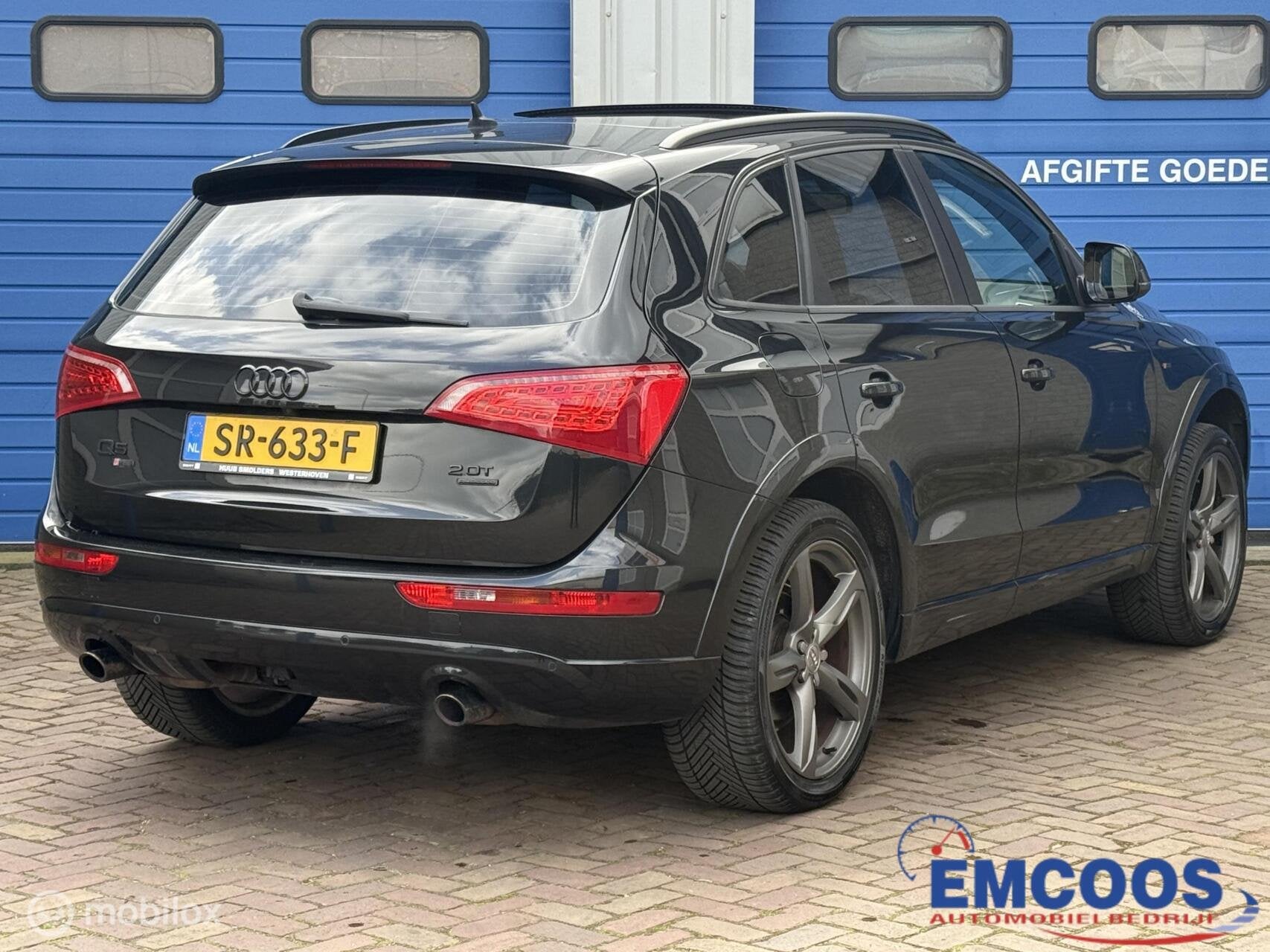 Audi Q5 2.0 TFSI quattro Engine is ticking; engine is not go, Auto's, Automaat, Euro 5, Gebruikt, Zwart