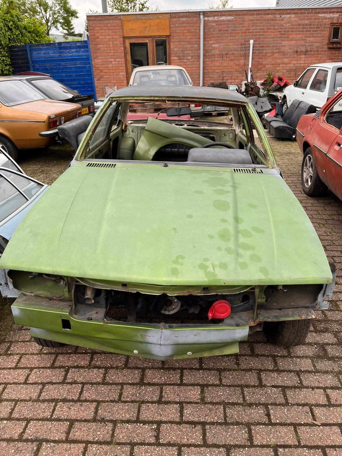 Opel Ascona 1.6S Automaat, Auto's, Oldtimers, Automaat, Beige, 1600 cc, Origineel Nederlands