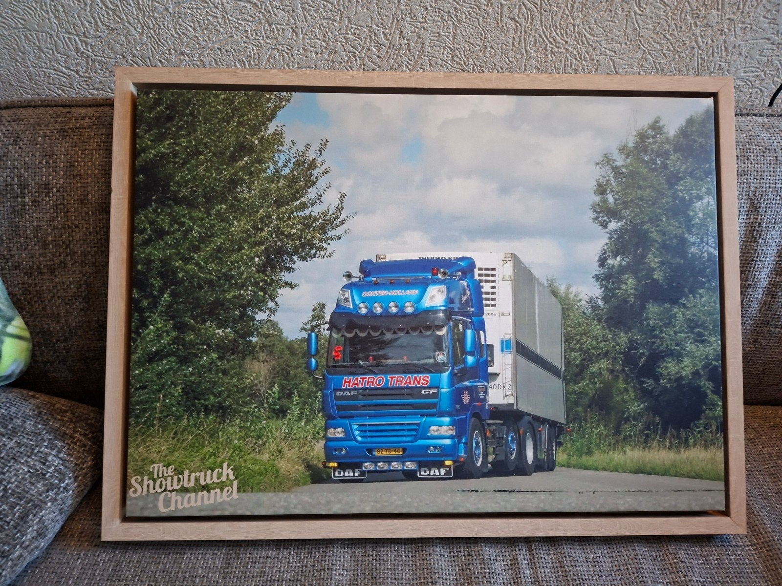 canvas foto daf cf Hatro Trans, Ophalen of Verzenden