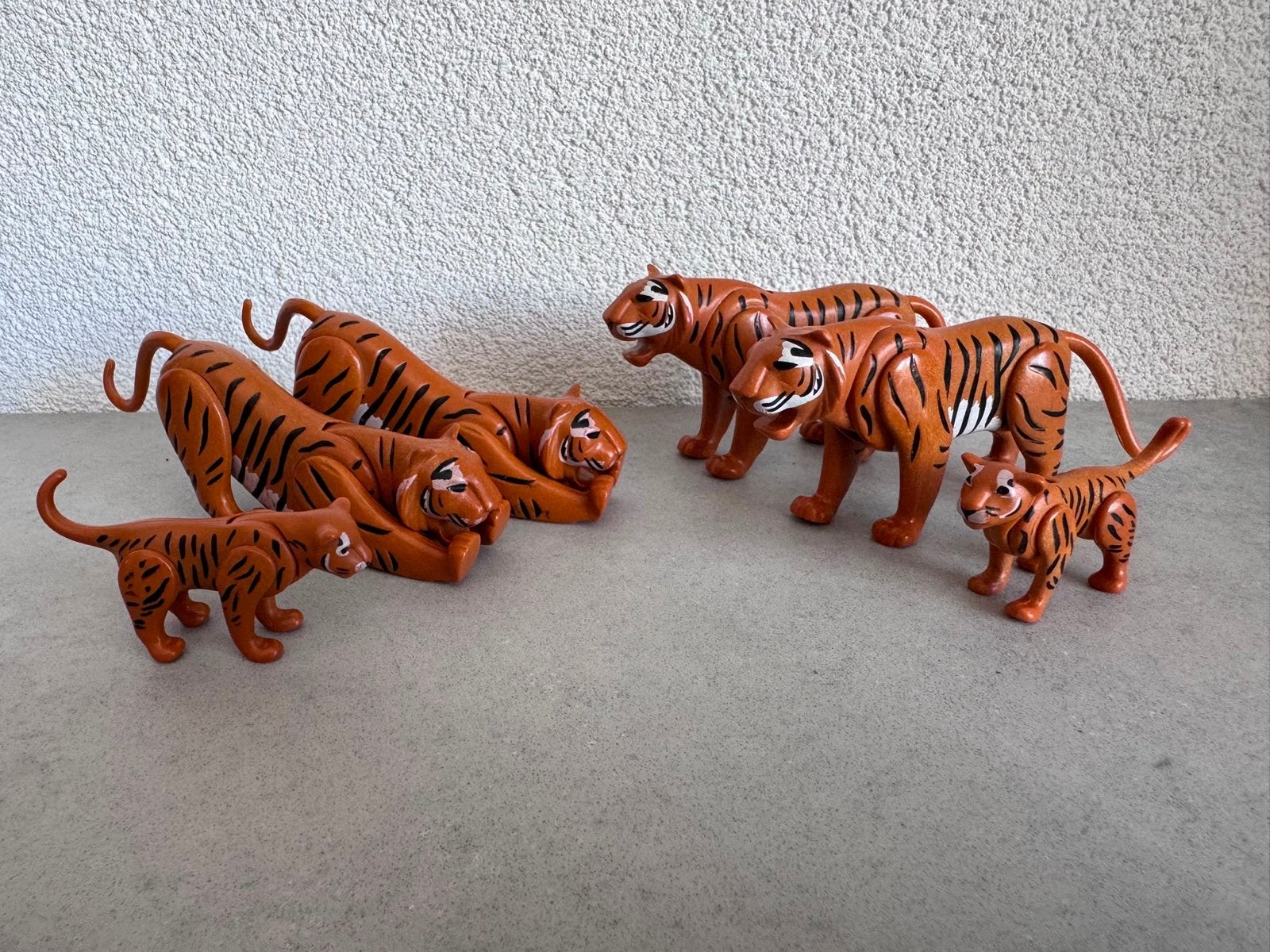 Playmobil Tijgers - Grote Familie Set, Wild life, Gebruikt, Complete set, Ophalen of Verzenden