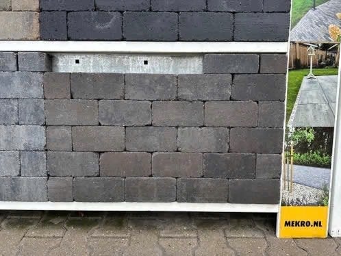 stonique trommel betonstraatsteen 6 cm oud drachten, Klinkers, Nieuw, Ophalen of Verzenden, 10 m² of meer